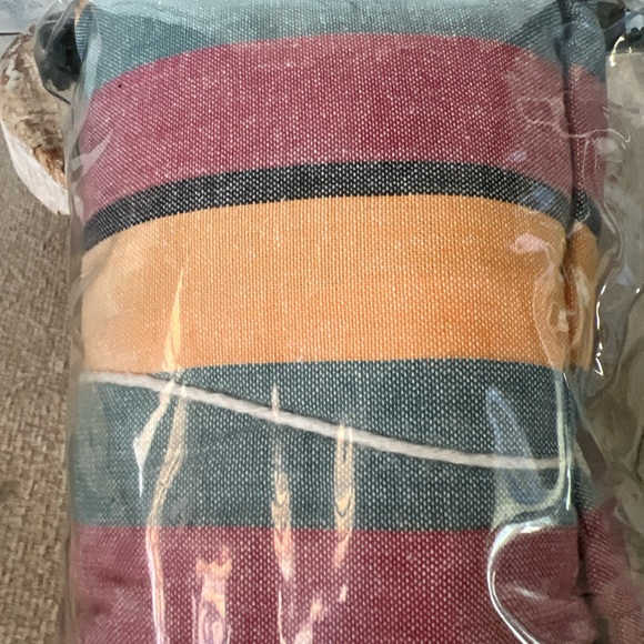 Backyard Hammock Portable Cotton Rope Outdoor Swing Fabric Camping Bed new - Picture 3 of 4